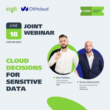 Webinar (18 June) — Cloud decisions for sensitive data: how to reduce risk and stay in control